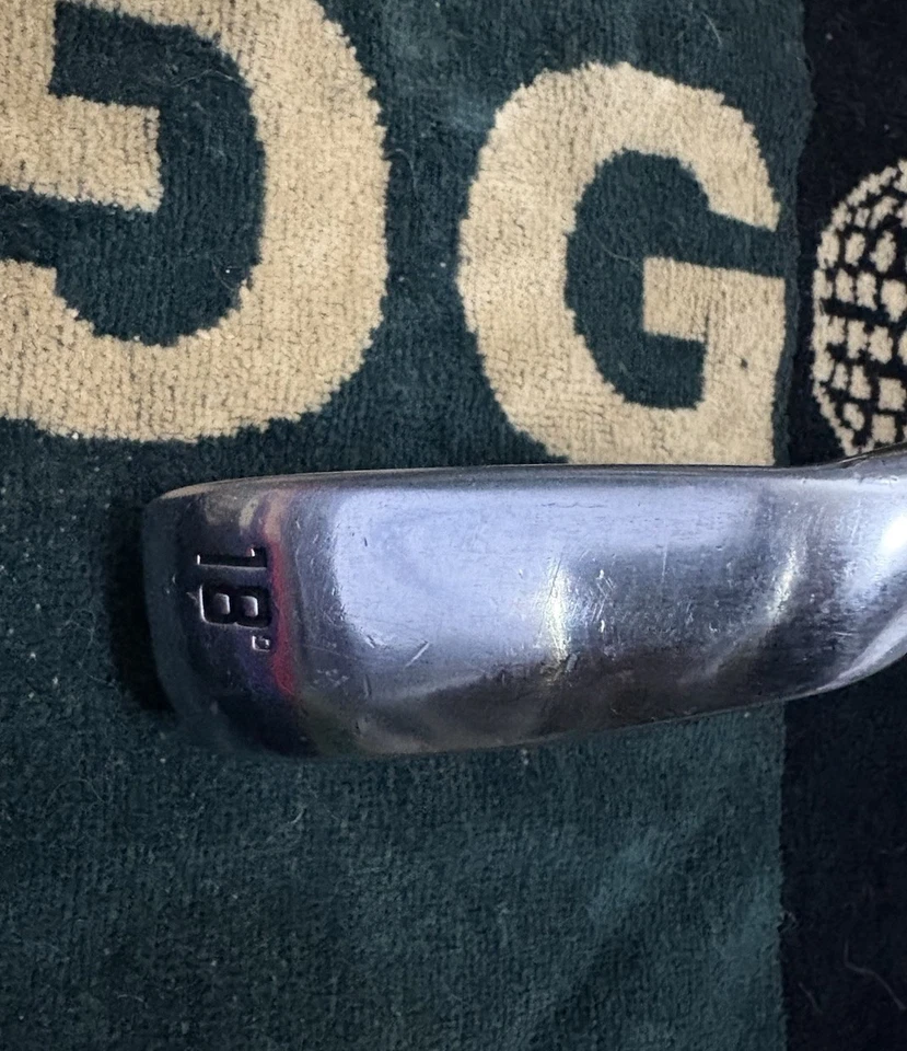 Hierro de conducción Mizuno Fli-Hi 18 grados con Dynamic Gold X100U acero diestro club de golf Foto 4 de 4