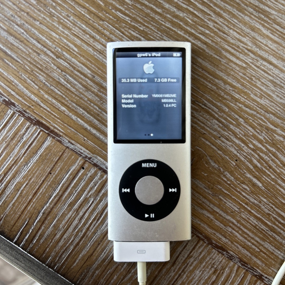 Vintage Apple iPod 4th Gen 8gb Model A1285 Silver Used | eBay