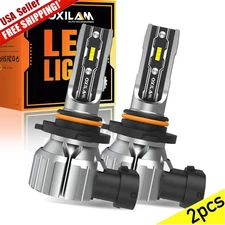 2x OXILAM 9005 HB3 Combo LED Headlight High Low Beam Bulbs 6500K Cool White