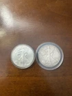 (2) American Silver Eagles [2002,2014]