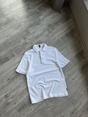 A Trip In A Bag white men's beach polo t shirt Size: S