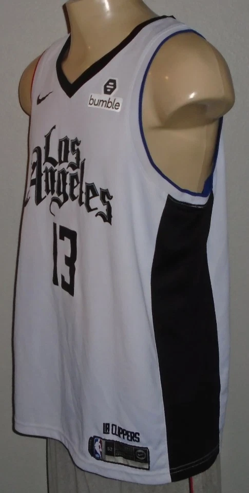 Camiseta Paul George 13 Los Angeles Clippers Nike City Edition Swingman NBA Hombre XL Foto 3 de 4