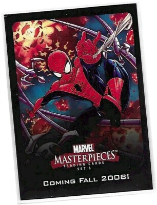 Cartes Promo UDE Points Marvel Masterpieces 3 (Trois) - UPPER DECK 2008 - Photo 1/3