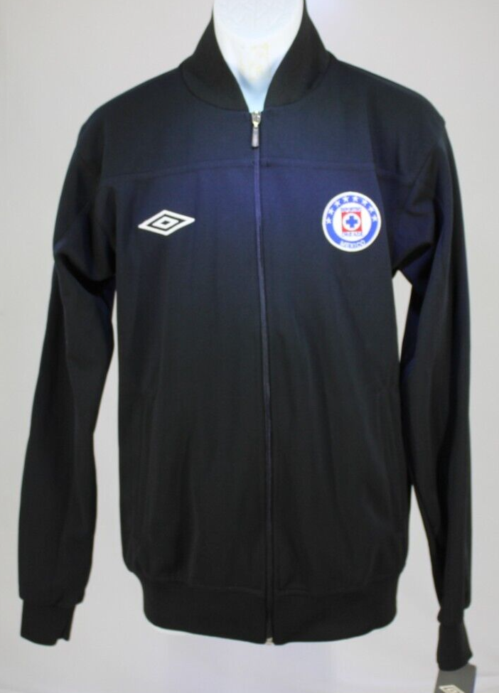 Club cruz azul 100% Umbro athentic jacket black size small 2007