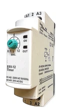 Single Function ON delay Timer 12 Second ,230VAC , 24VAC / 24VDC din rail