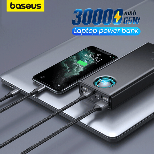 Baseus Laptop power bank 30000mAh Laptop Externer Akku 5-Port Für iPhone Samsung - Bild 2 von 11