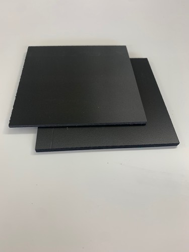 PVC Hartschaum Platte Hartschaumplatte Zuschnitt schwarz 3-5 mm EX-CEL Kömatex® - Picture 2 of 4