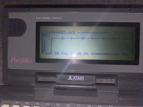 Atari Portfolio + Mémoire 128Kb - Photo 8/8