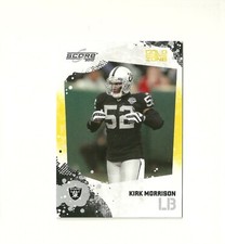 2010 Score Gold Zone #211 Kirk Morrison /299 Oakland Raiders San Diego State
