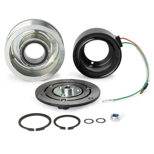 1X A/C AC Compressor Clutch Kit Plate Pulley Bearing Coil For HONDA 88515-02200 - Picture 5 of 14