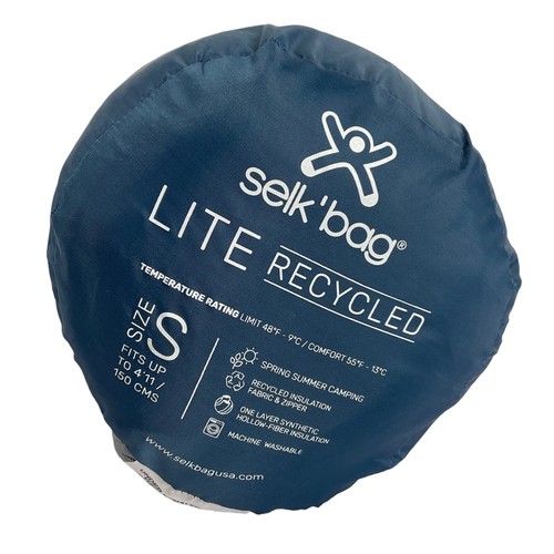 Selk Bag Suit Wearable Sleeping Bag Sz S Up to 4’11” Outdoor Camp Hike $149 New - Picture 11 of 12