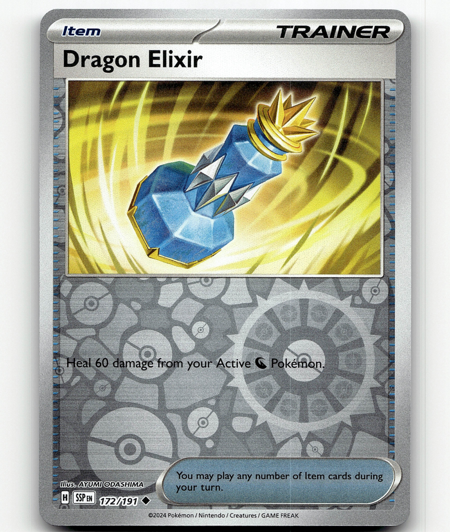 Reverse Holo - Dragon Elixir Pokemon  Uncommon  172/191 Surging Sparks |  eBay