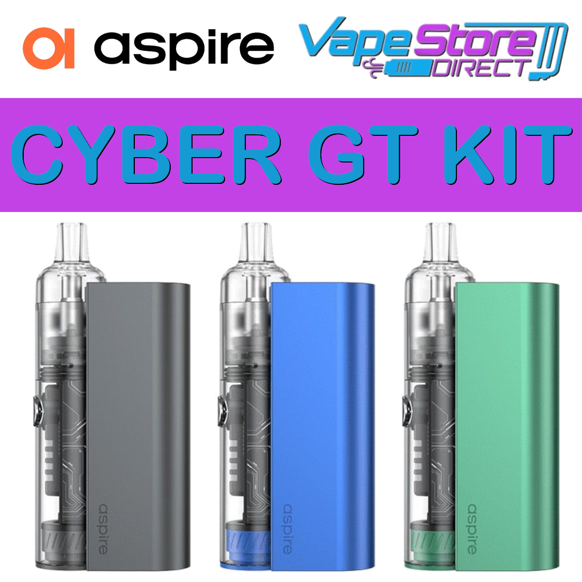 aspire cyber gt pod Aspire - Cyber GT Pod Kit main image 1