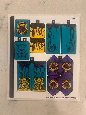 Lego Monkie Kid 80048 Mighty Azure Lion Set Monkey King Minifig