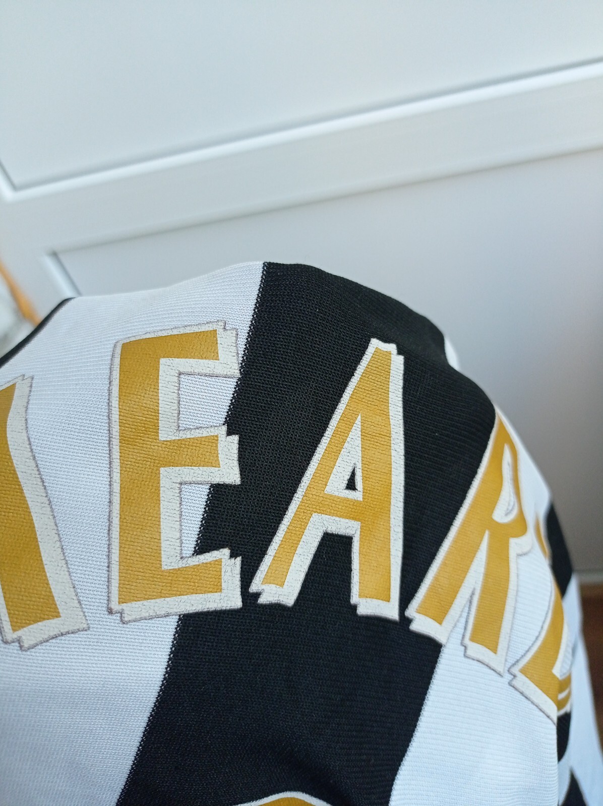 NEWCASTLE UNITED 2005 2007 HOME FOOTBALL SHIRT SOCCER JERSEY ADIDAS SHEARER sz M thumbnail 8