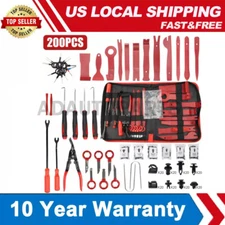 200pcs Pry Bar Dash Panel Door Interior Kit Car Trim Removal Auto Hand Tools US