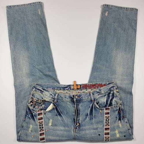 Akademiks Native Warriors VTG Denim 
