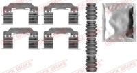 Quick Brake 109-0007 ZubehöRkit, Scheibenbremsbelag FüR Peugeot