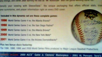 New York Yankees Fall Classic Collectors Edition 1996 - 2001 (7