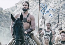 STAZ NAIR signed Autogramm 20x30cm GAME OF THRONES in Person autograph COA