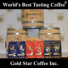 2 Jamaica Blue Mountain  2 Jamaican BM PeaBerry 2 Hawaii Kona Coffee  6 lb.
