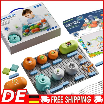 Electronics Exploration Kit Multifunctional Physics Experiment Kit for Age 3+