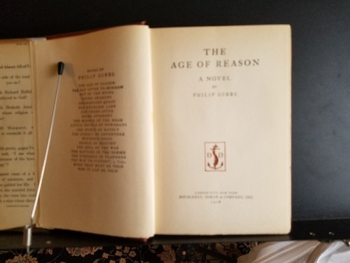 The Age of Reason | Philip Gibbs | 1928 | HC w/ DJ - Picture 4 of 6