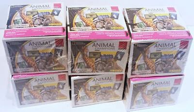 Panini NATIONAL GEOGRAPHIC ANIMAL CHAMPIONS 2007, 6 x BOX DISPLAY = 300 Tüten - Bild 1 von 4