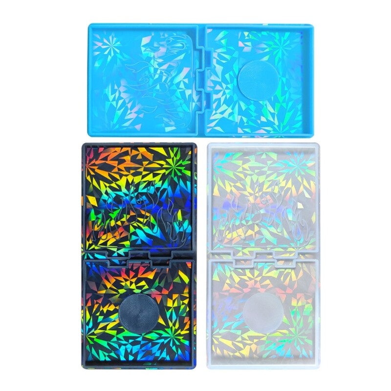 DIY Rectangle Shape Candlesticker Resin Molds Easy to Use Base Molds