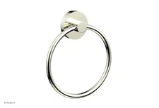 Asteri ASTDB40/015 Single Hand Towel Ring SATIN NICKEL New in Box!