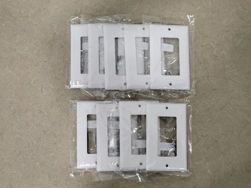 Eaton 1-Gang Cover Thermoset Wall Plates 2151W (Box of 9 pcs)