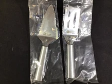 Vintage Quaker Oats Rada American Made Cutlery Metal Spatula Serrated Pie Server