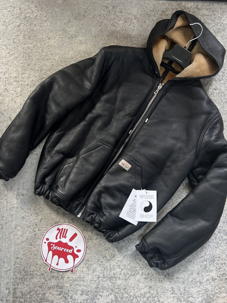 Stussy x Our Legacy Work Shop Reversible Leather Shearling Stussy x Our Legacy Work Shop Reversible Leather Shearling