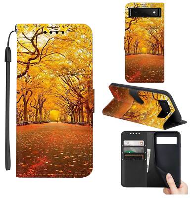 For Google Pixel 9A 7 6 5 4 8 10 Pro XL Magnetic Flip Leather Case Wallet Cover 