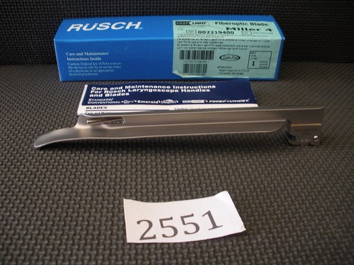 RUSCH-Fibraptic Blade MILLER #4 Luce a scatto Ref: 002219400 - Foto 5 di 6