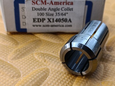 NEW SCM America 35/64'' DA100 Collet X14050A Tooling Chuck Tool Holder .546875