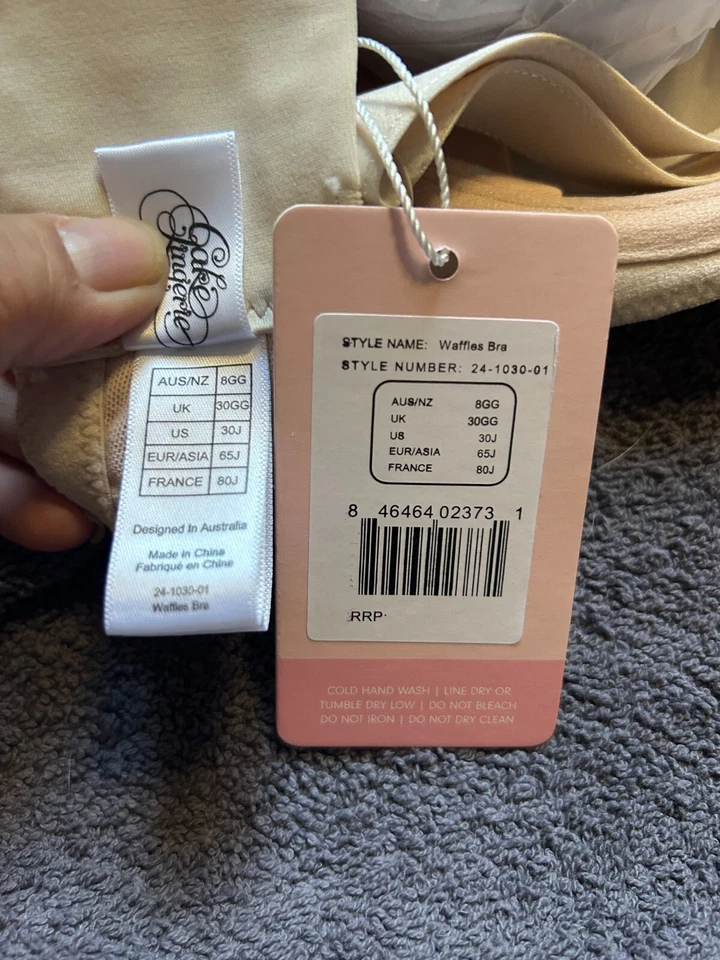 Cake Maternity Lingere Waffles Moulded Nursing Bra US 30 J - Image 2 of 4