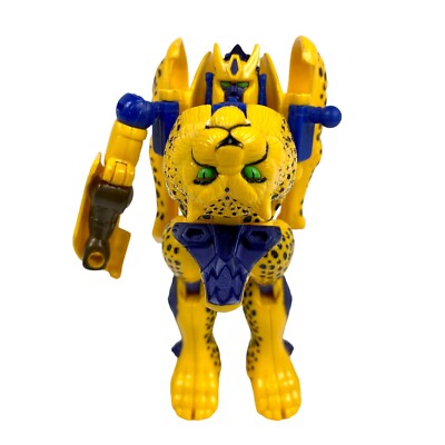 1995 Hasbro Transformers Beast Wars Mega Maximal Green Eye Cheetor Incomplete