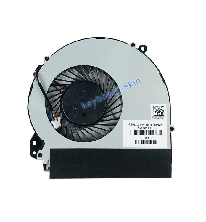 New For HP 17-X 17-Y 17-BS CPU Cooling fan 856682-001 856681-001 