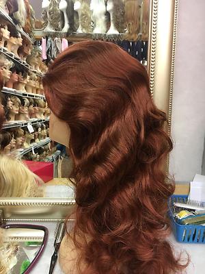 ELITE BRAND! VEGAS BIG SEXY HAIR TEASED LAYERS FLUFFY & WAVY 80s ROCK GLAM FUN