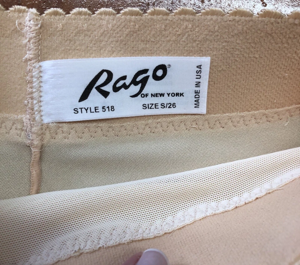 Prendas moldeadoras Rago extra firmes cintura alta nude/beige talla 26/pequeña Foto 4 de 4