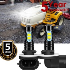 2 Super LED light bulbs for Club Car Precedent cart DS 1999 - 2004 headlight