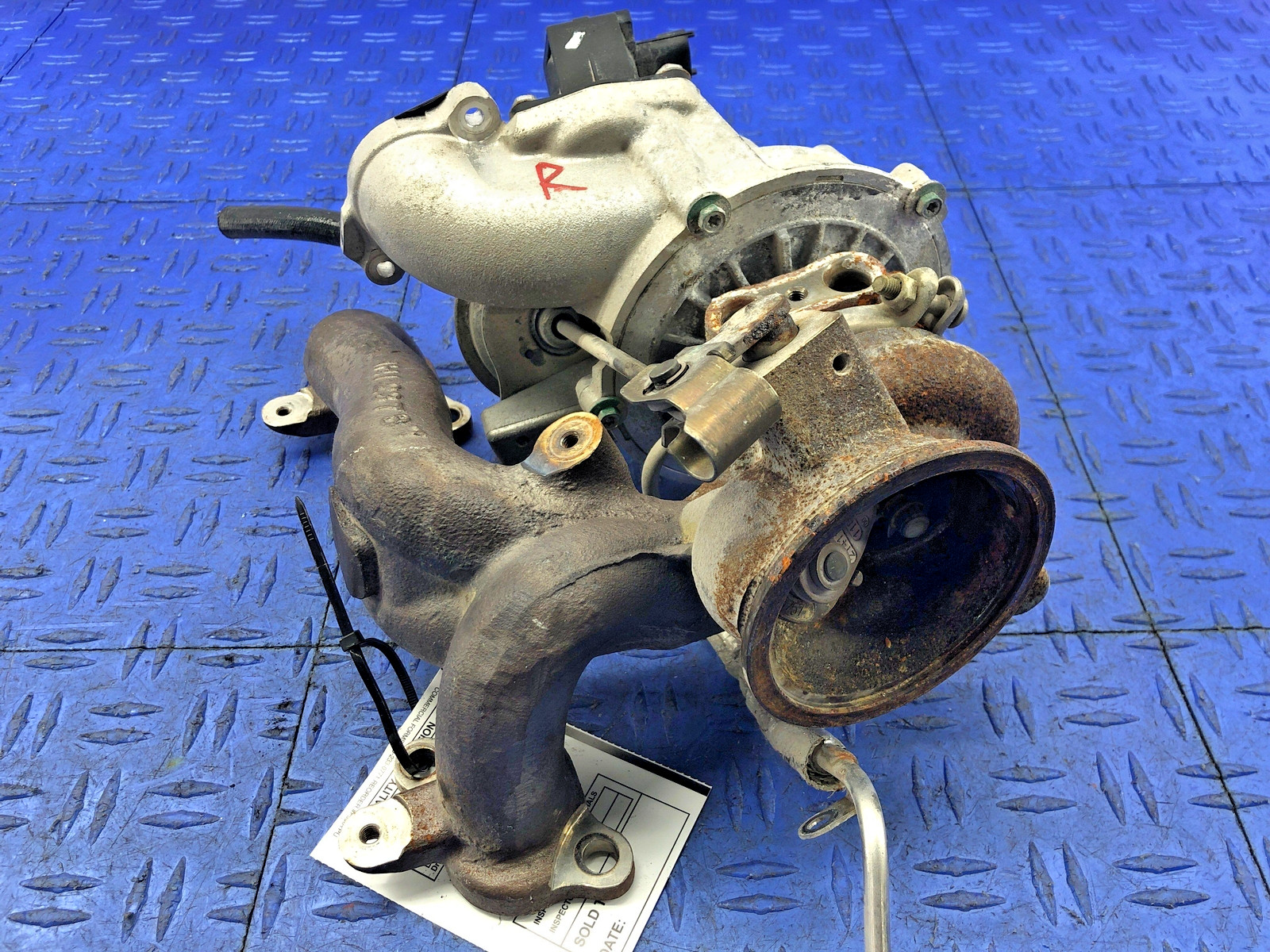 2014-2021 MASERATI QUATTROPORTE 3.0L RIGHT SIDE ENGINE TURBOCHARGER TURBO 299710