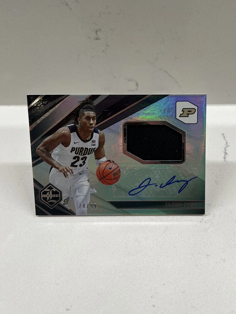 2022 JADEN IVEY #d /99 Chronicles Limited Rookie Jersey Auto RPA 