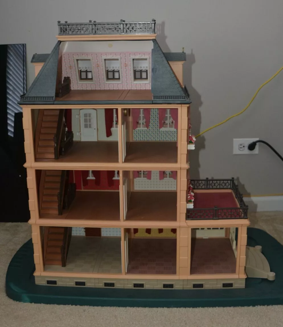 Playmobil Add-On Floor Extension For Large Doll House Building Set