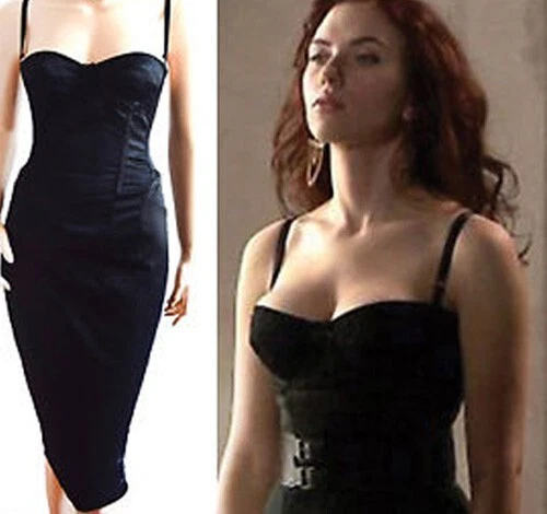 SALE! Vintage GORGEOUS DOLCE & GABBANA ITALY CORSET BUSTIER dress size 42