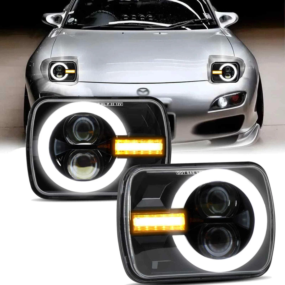 Headlights for Mazda RX-7 for sale | eBay