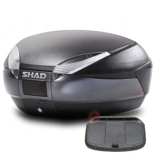 Koffer Topcase SHAD SH48 48L Schwarz K0GD20ST KYMCO GRAND DINK 250 2000-2015 - Bild 1 von 6
