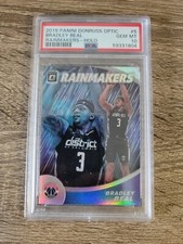BRADLEY BEAL 2019-20 Donruss Optic Holo Prizm Rainmakers #5 PSA 10 GEM MINT!