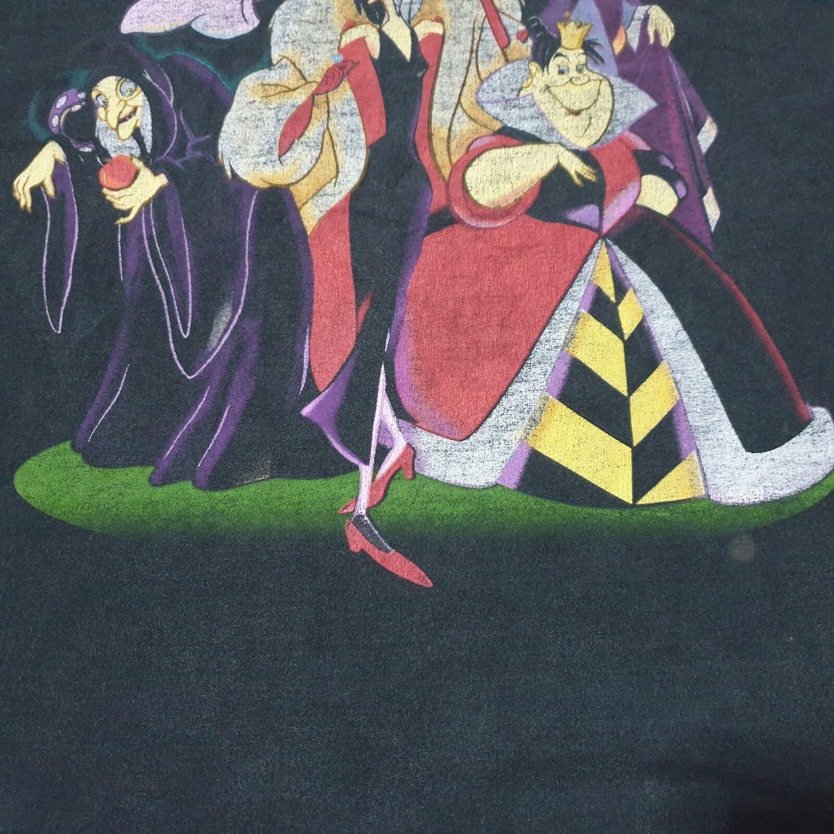 Rare Vintage Disney Shirt Villains Bad Girls Nightmare 3XL